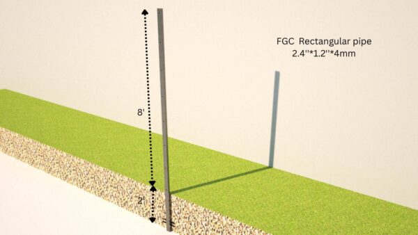 FGC RustFree Fencing Poles